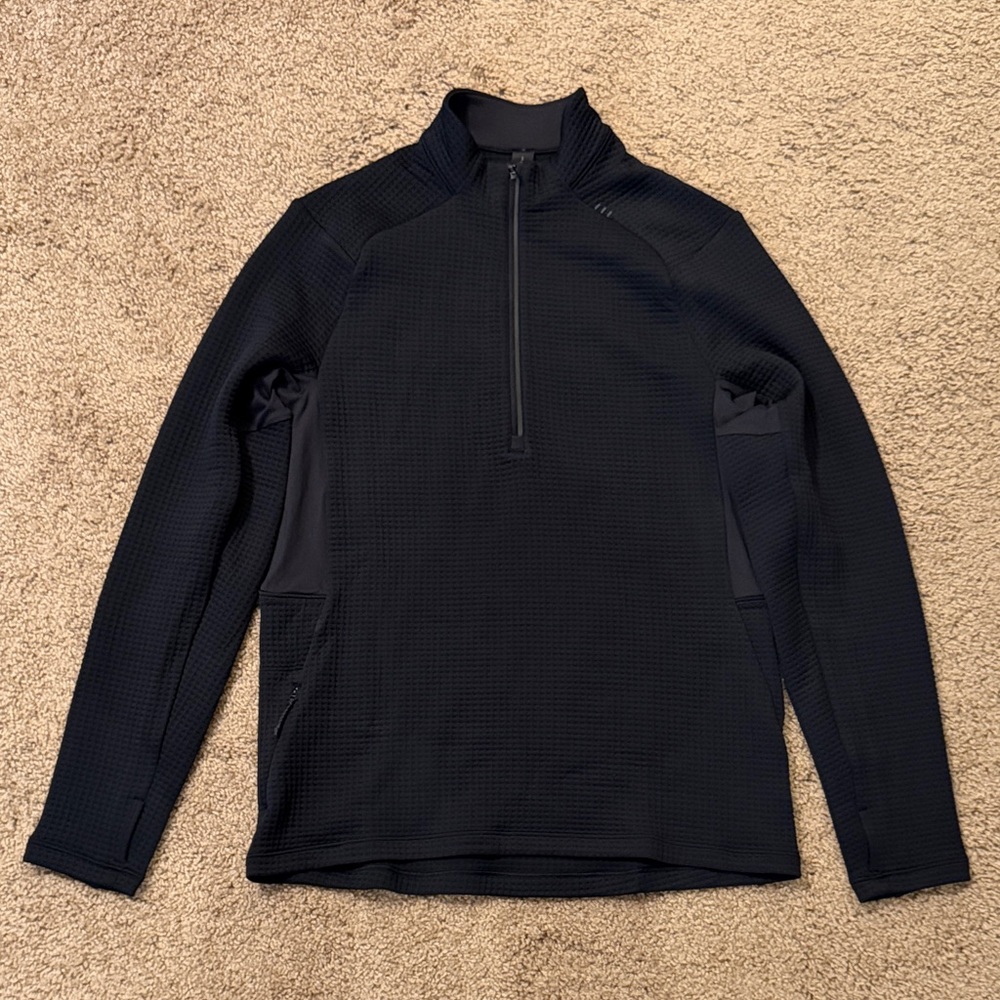 lululemon athletica Black 1/2 Zip Up